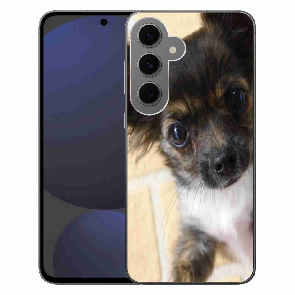 Gél tok mmCase a Samsung Galaxy S24 FE készülékhez - chihuahua 2