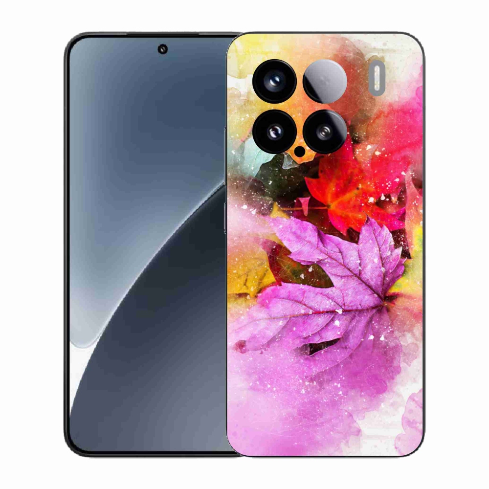 Gél borítás mmCase a Xiaomi 15 - színes levelek