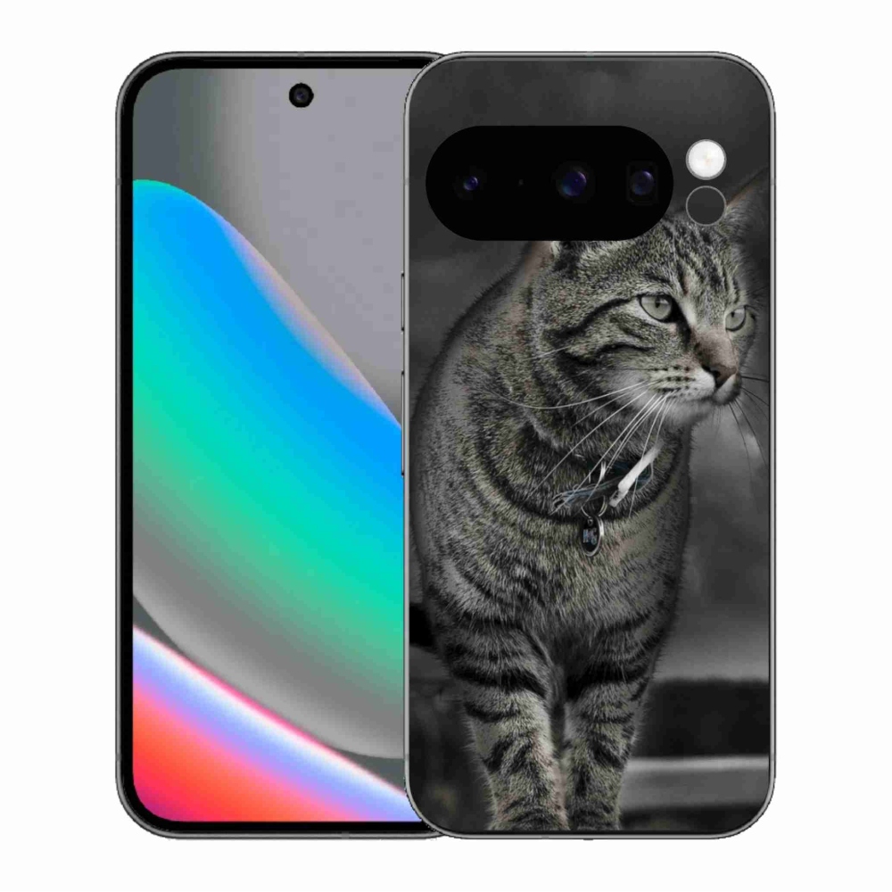 Zselés borítás mmCase a Google Pixel 10 Pro készülékhez - macska