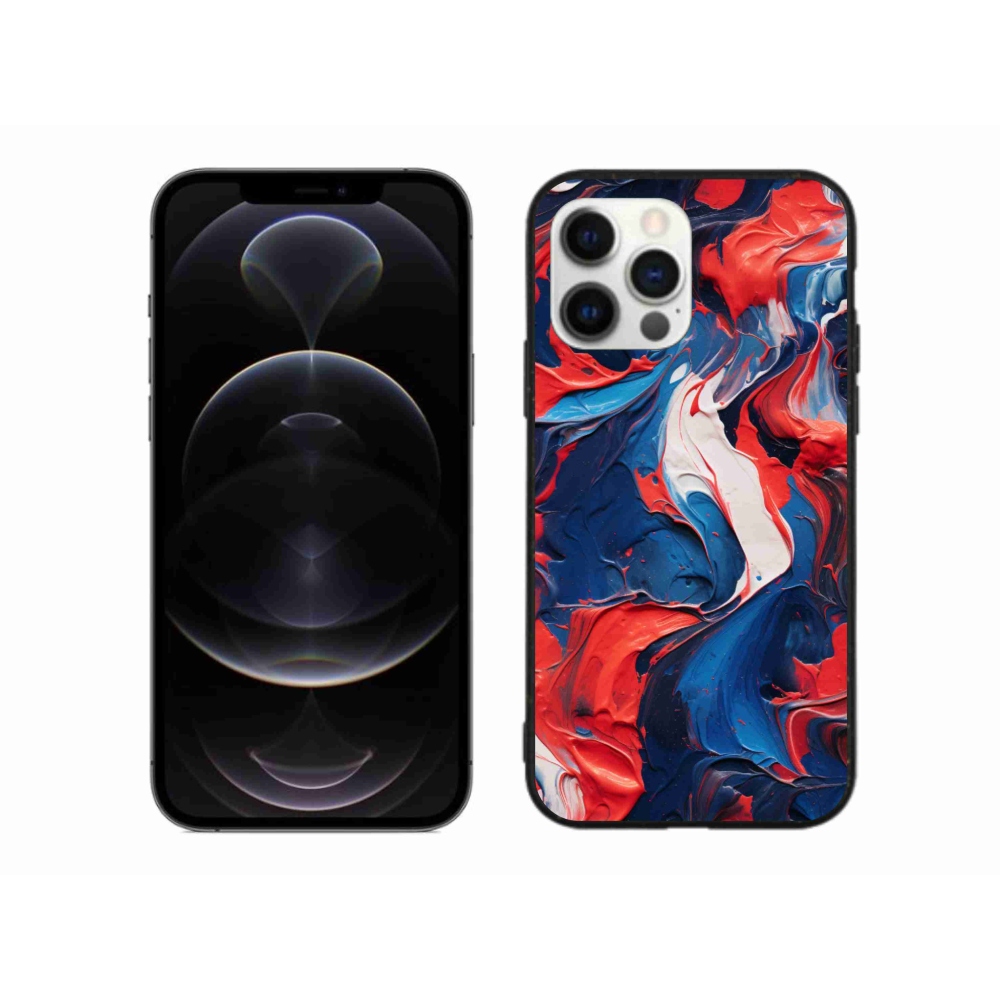 Gél borítás mmCase iPhone 12 Pro Max készülékhez - absztrakt motívum 7