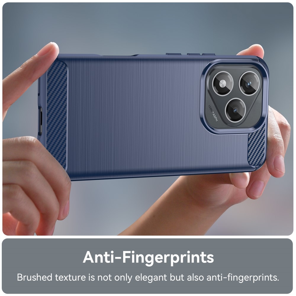 Szénálló zselés tok a Honor 400 Lite-hoz - kék