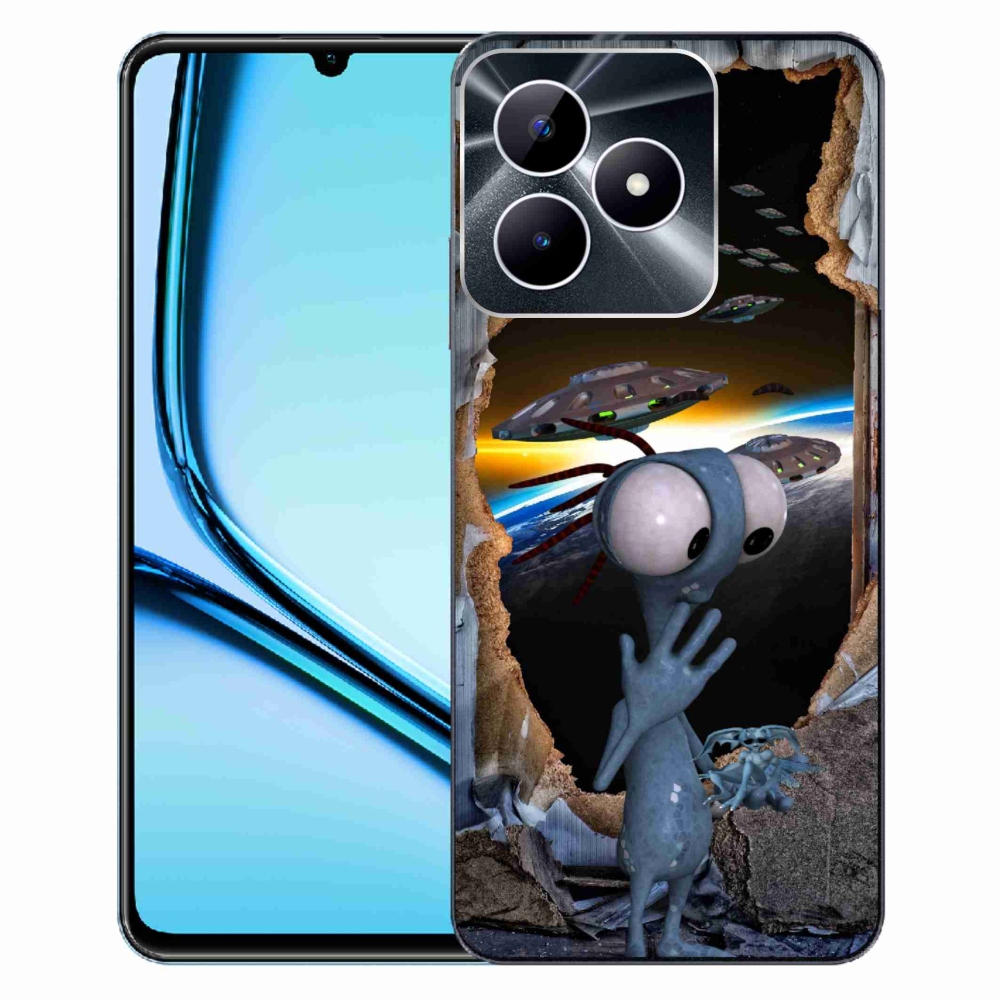 Zselés borító mmCase a Realme Note 50 készülékhez - idegen