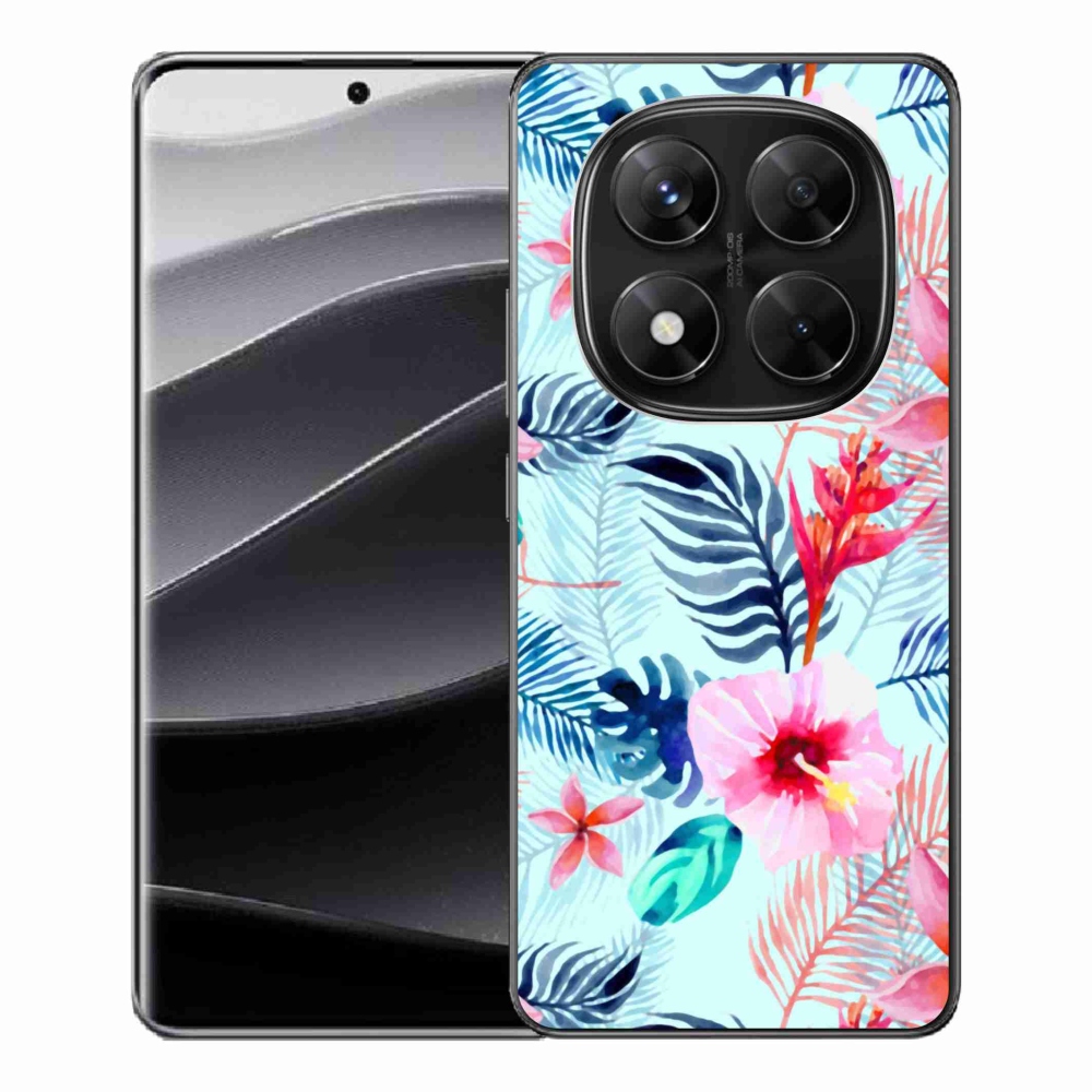 Gél borítás mmCase a Xiaomi Redmi Note 14 Pro 5G/Poco X7 5G számára - virágok