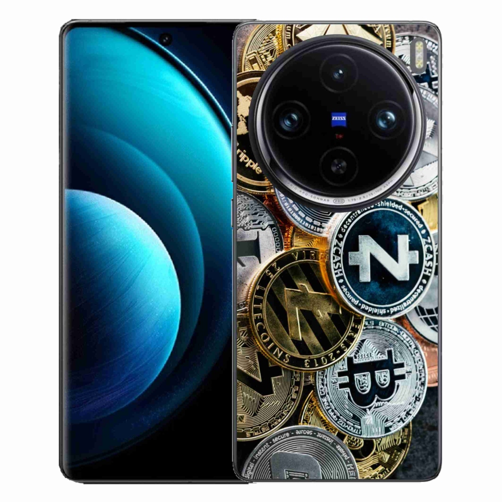 Gél borítás mmCase a Vivo X100 Pro 5G számára - kriptovaluták