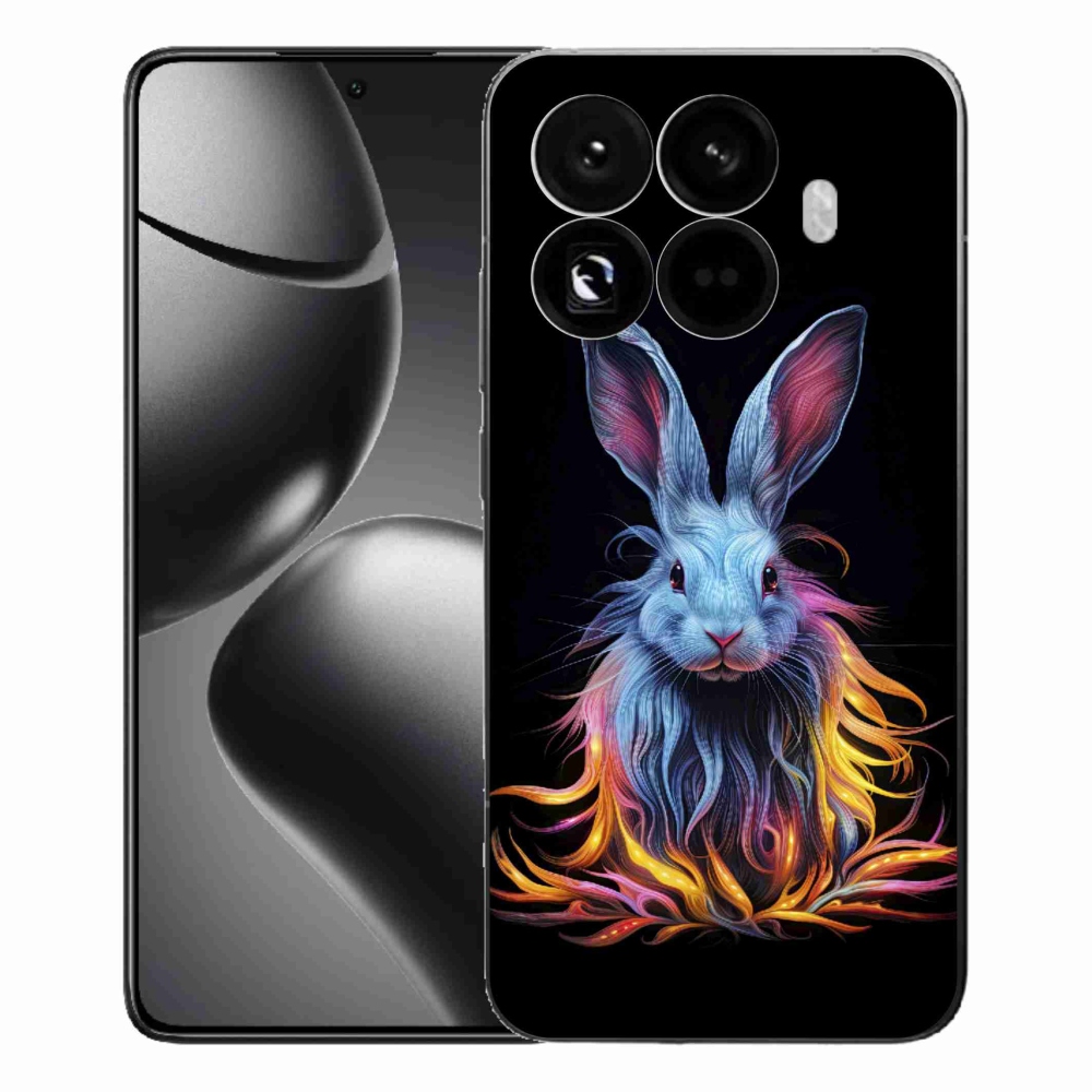 Gél borítás mmCase a Xiaomi 15T Pro számára - absztrakt nyúl