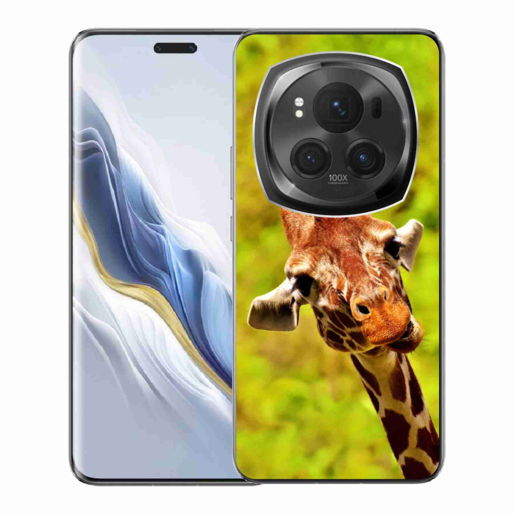 Zselés borítás mmCase a Honor Magic 6 Pro 5G készülékhez - zsiráf