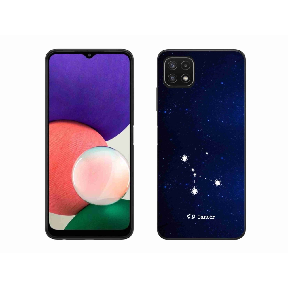 Gél borítás mmCase Samsung Galaxy A22 5G - csillagkép Rák