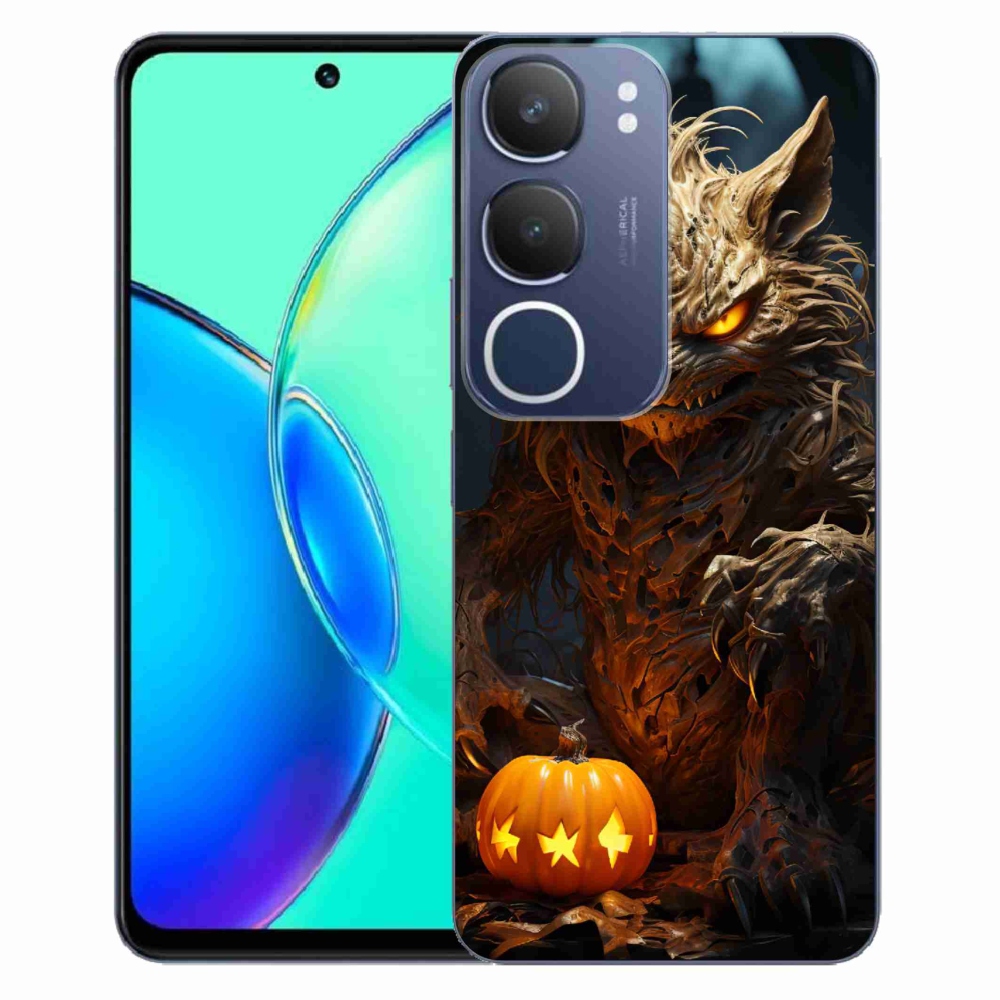 Gél borítás mmCase a Vivo Y19s készülékhez - Halloween szörnyeteg