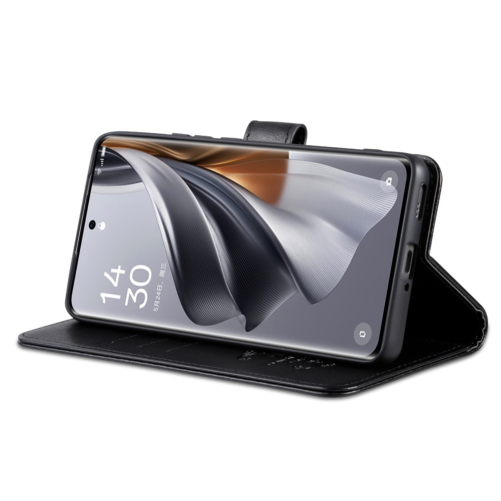 AZNS könyv tok a Xiaomi Redmi Note 14 Pro 5G/Poco X7 5G számára - fekete