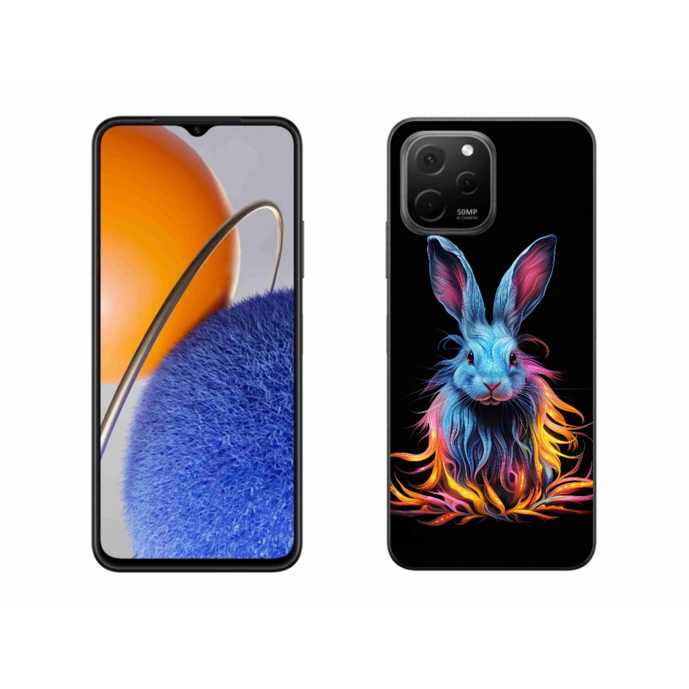 Gél borítás mmCase a Huawei Nova Y61-en - absztrakt nyúl