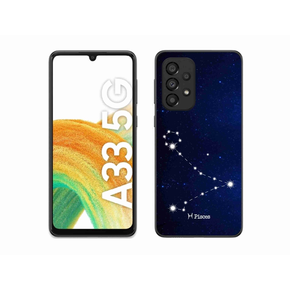 Gél borító mmCase Samsung Galaxy A33 5G - csillagkép Halakhoz