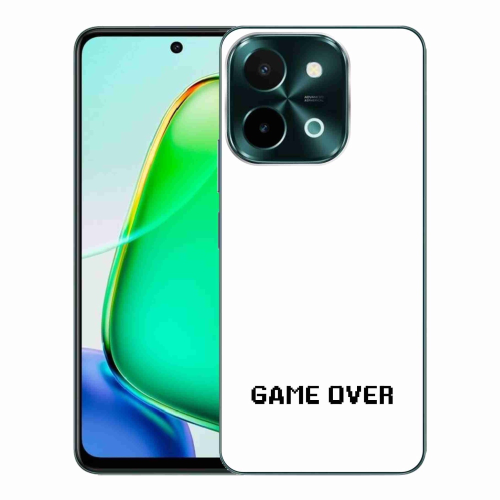 Gél borító mmCase a Vivo Y28-hoz - játék fehér háttérrel