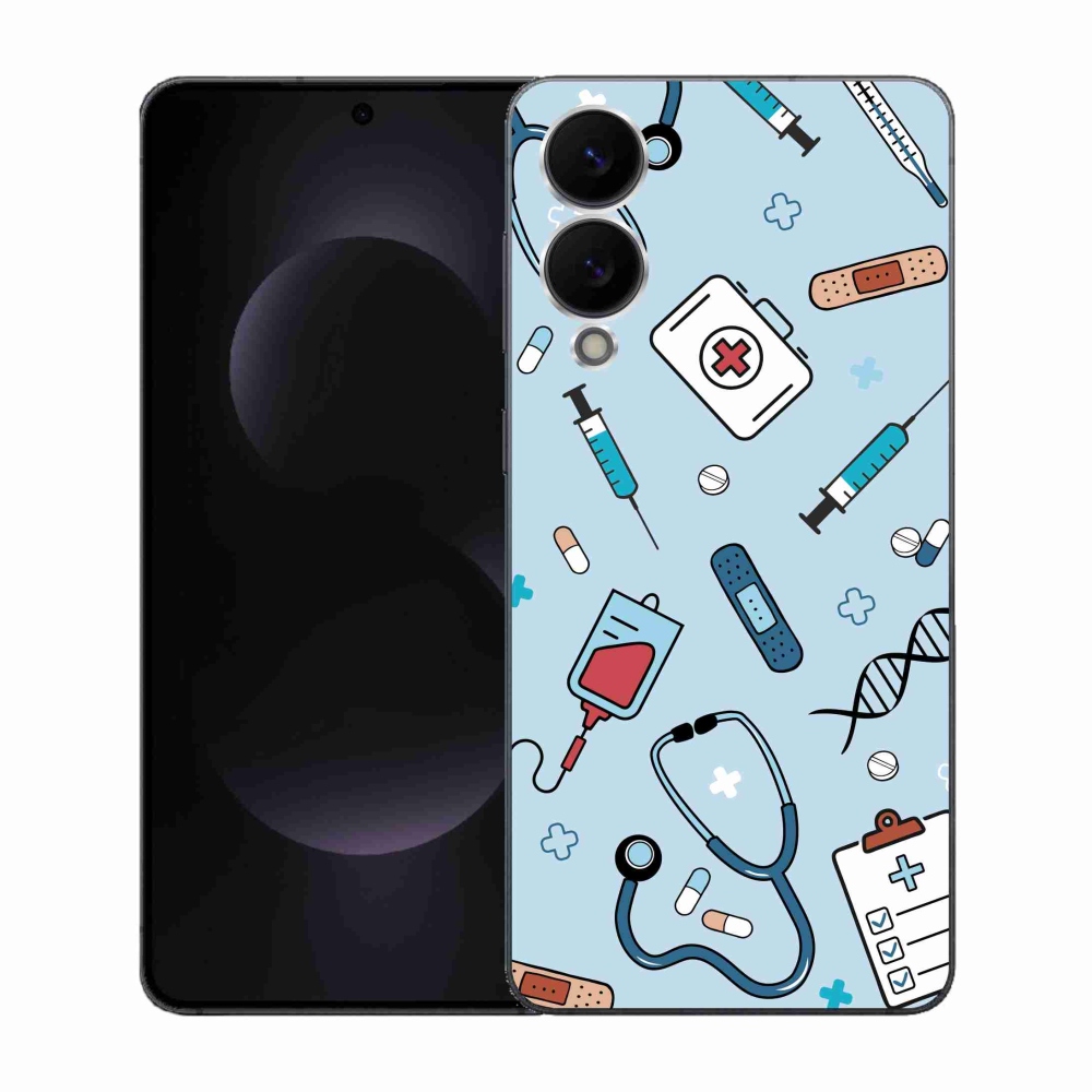 Gél borítás mmCase Samsung Galaxy S25 Edge készülékhez - egészség 1