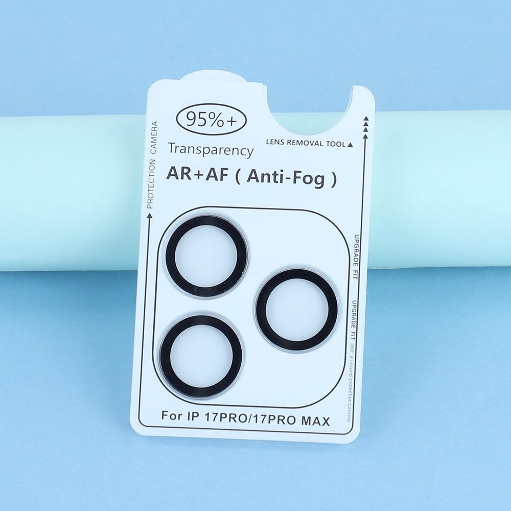 Ultra HD kamera lencse üveg iPhone 17 Pro/17 Pro Max készülékhez (különálló szemüveg) - átlátszó