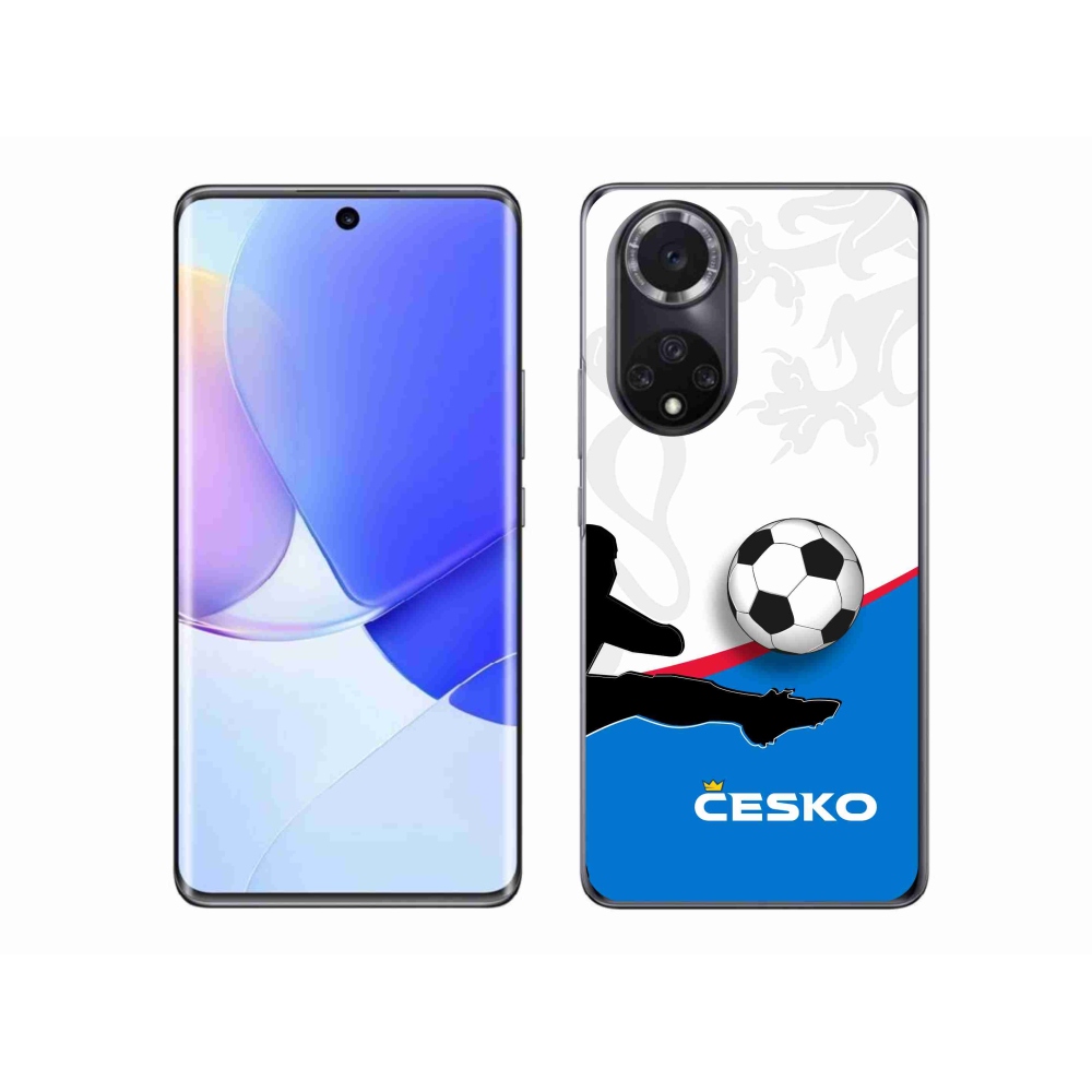 Gél borítás mmCase a Huawei Nova 9-en - futball Csehország 3