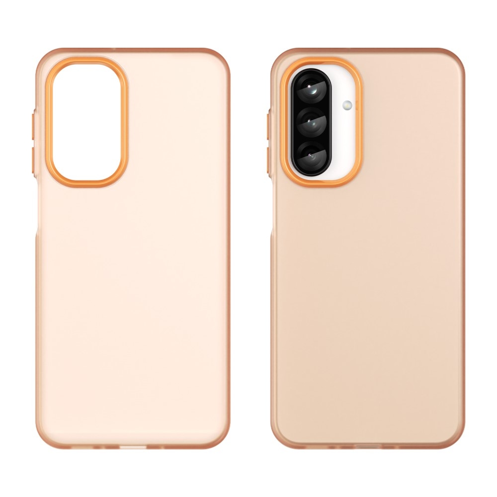 Candys matt zselés tok Samsung Galaxy A26 5G - narancssárga színben