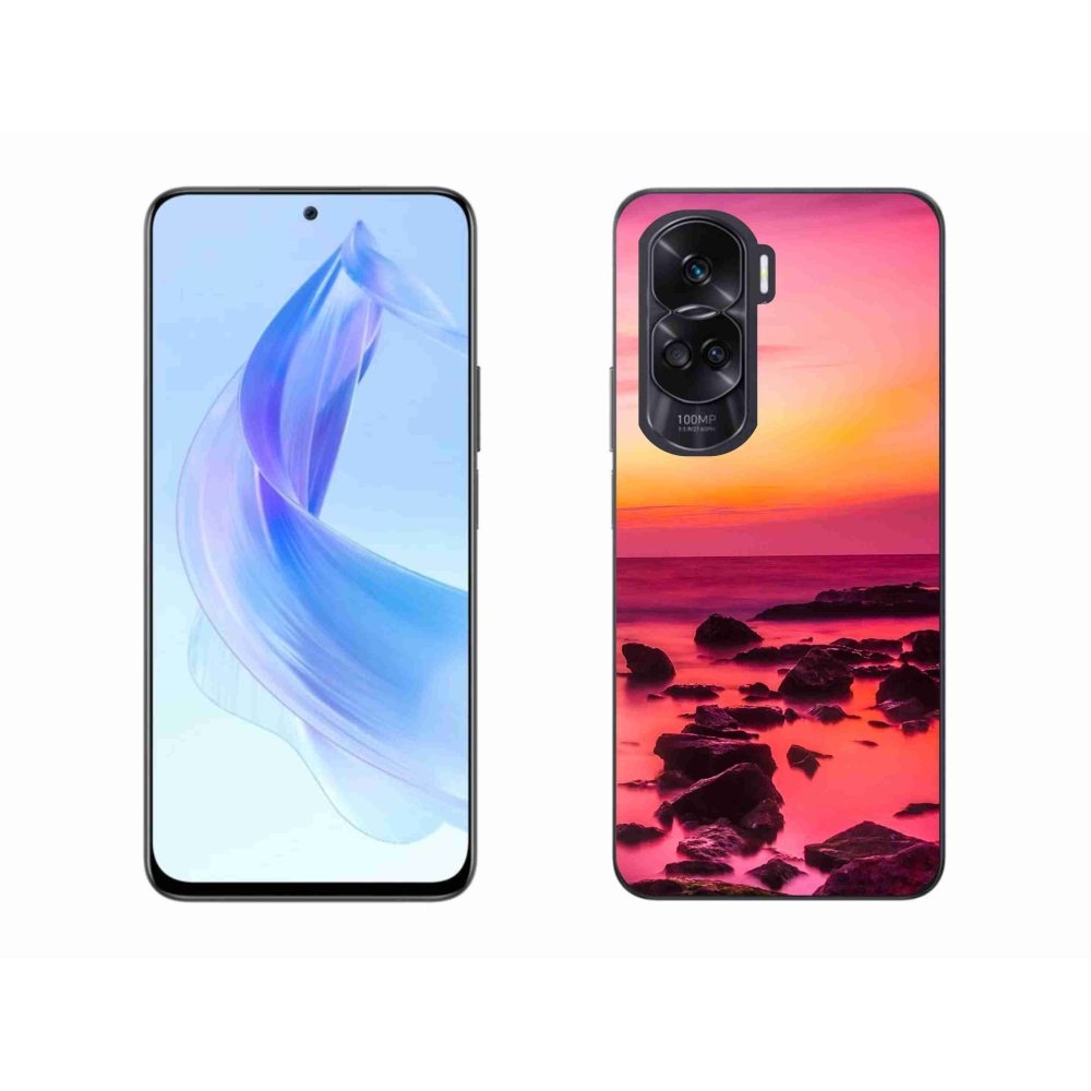 Zselés borítás mmCase a Honor 90 Lite készülékhez - tenger és ragyogás