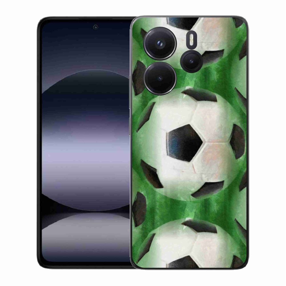 Gél borítás mmCase a Xiaomi Redmi Note 14-hez - focilabda