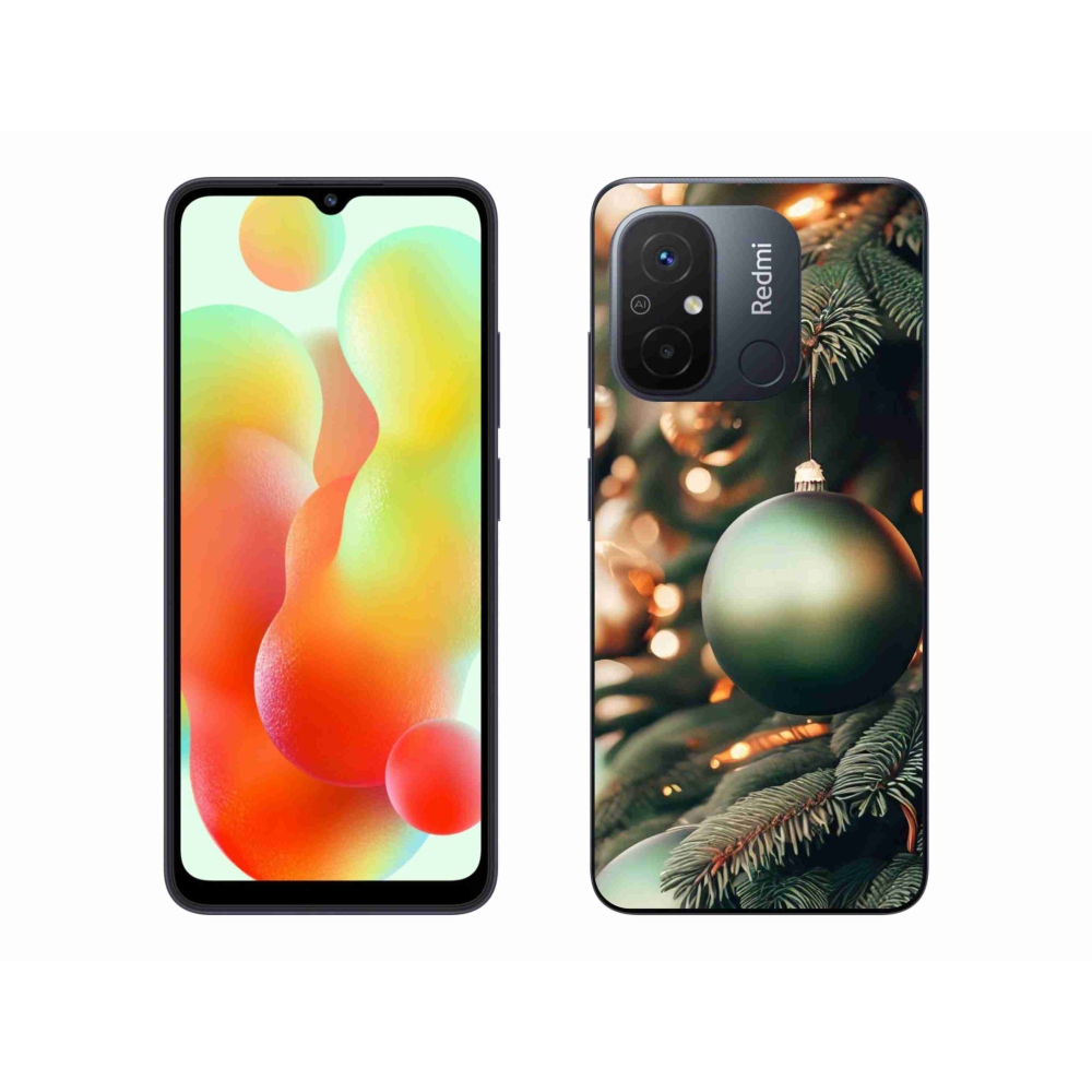 Gél borító mmCase a Xiaomi Redmi 12C-hez - karácsonyi dekorációk 1