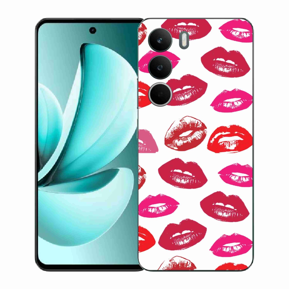 Zselés borítás mmCase a Realme C71 készülékhez - ajkak