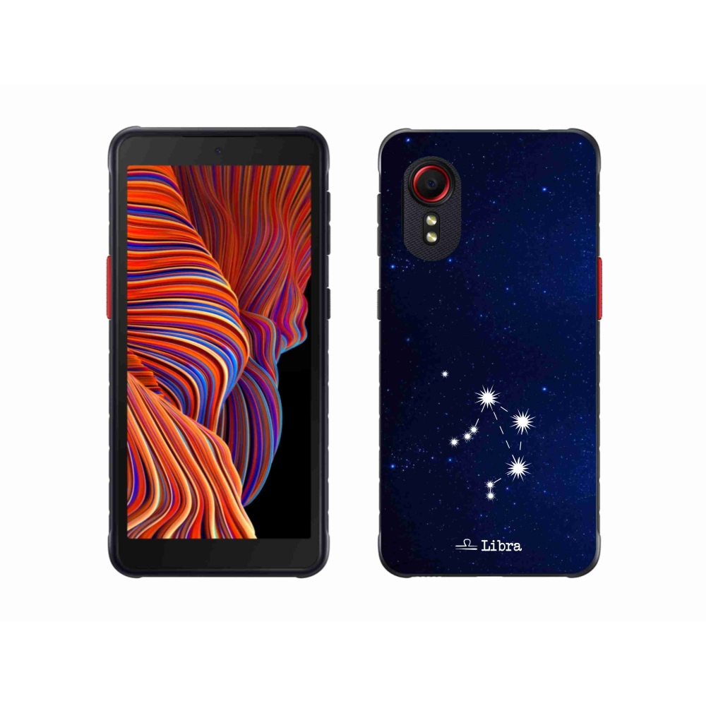 Gél borító mmCase Samsung Galaxy Xcover 5 - csillagkép Mérleg