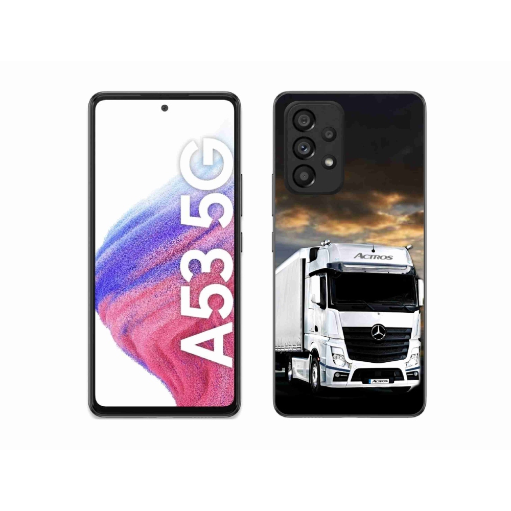 Zselés borítás mmCase Samsung Galaxy A53 5G - teherautóhoz