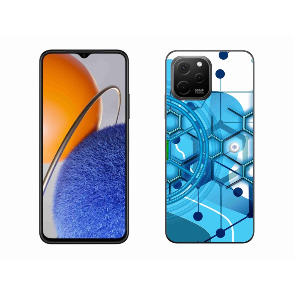 Gél borítás mmCase a Huawei Nova Y61 készülékhez - absztrakt minta 2