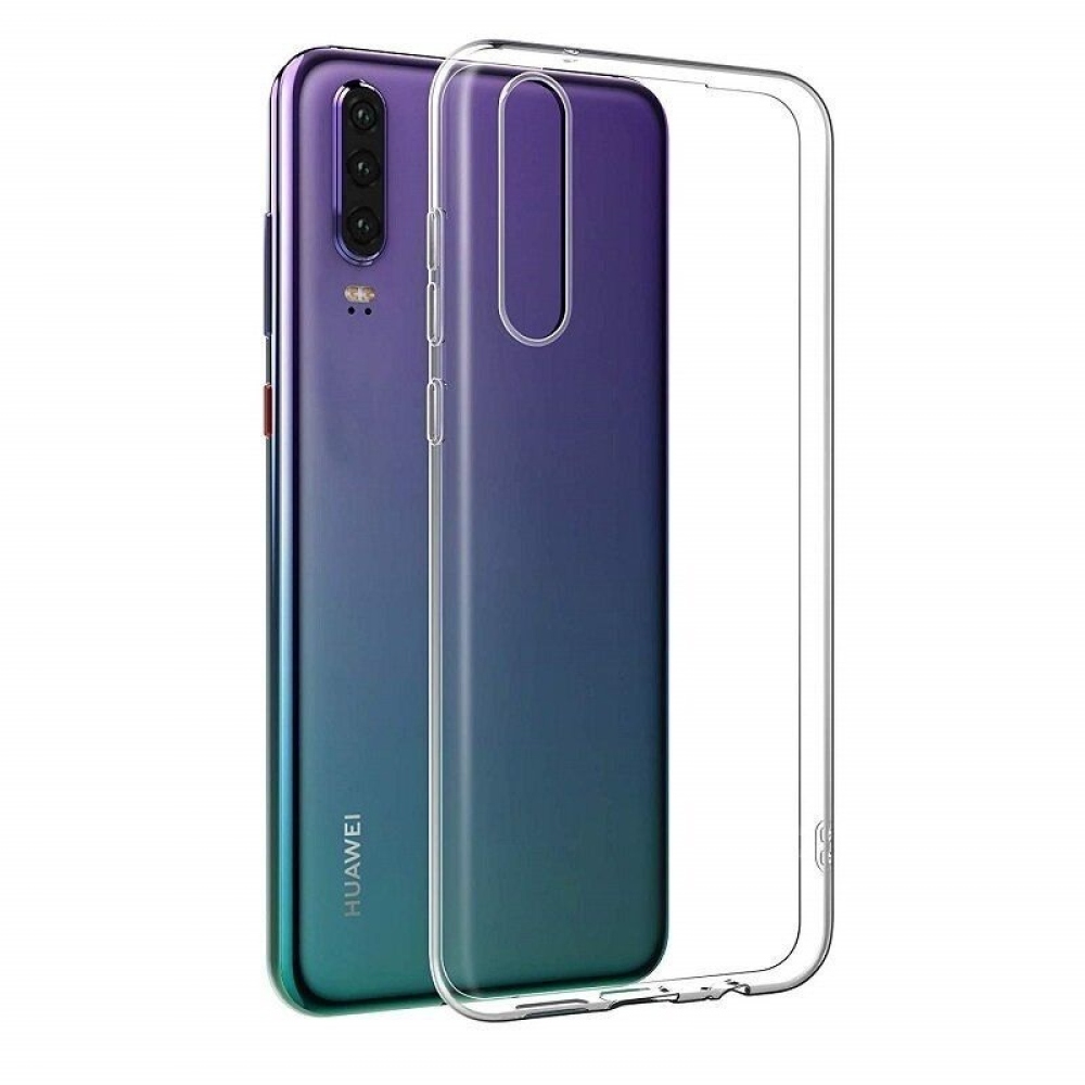 Átlátszó gél tok a Huawei P30-hoz