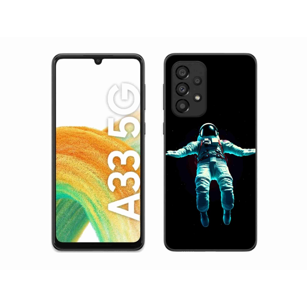 Gél borítás mmCase Samsung Galaxy A33 5G - űrhajós számára