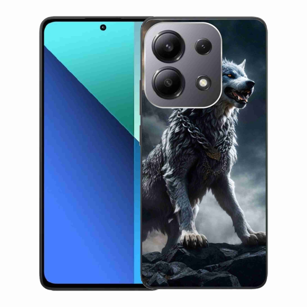 Gél borítás mmCase a Xiaomi Redmi Note 13-hoz - farkas 1