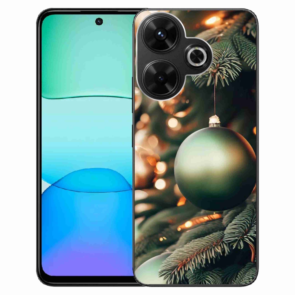 Gél borítás mmCase a Xiaomi Redmi 13 4G/Poco M6 4G - karácsonyi dekorációk 1