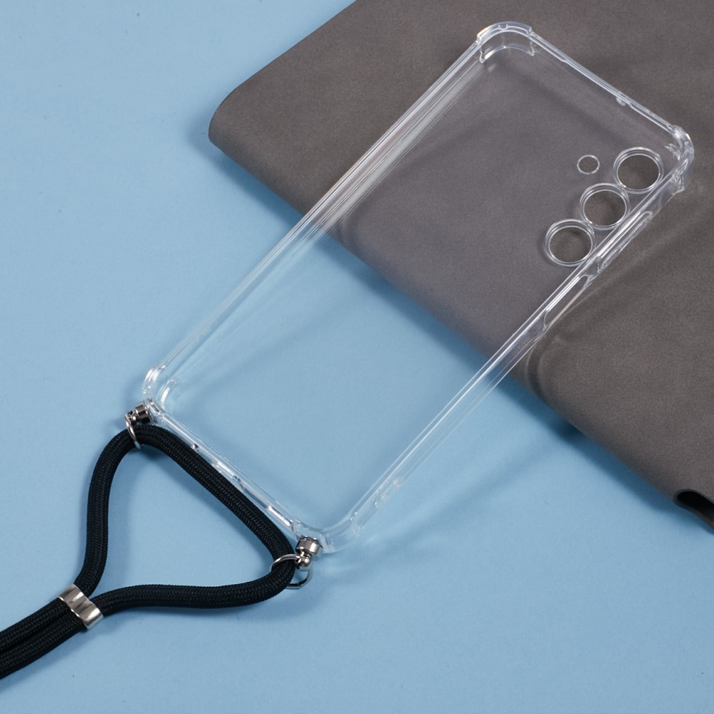 Átlátszó zselés tok zsinórral Samsung Galaxy A16 4G/5G készülékhez