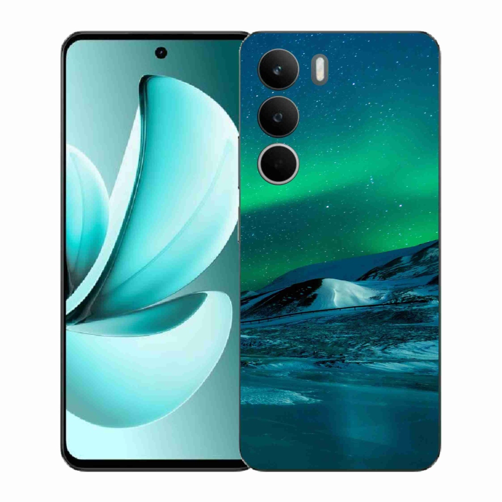 Gél borító mmCase a Realme C71 készülékhez - sarki fény