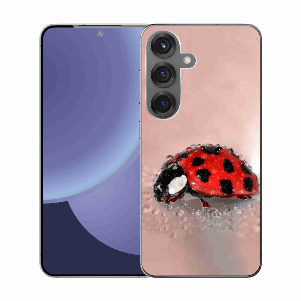 Gél védőhuzat mmCase Samsung Galaxy S25 készülékhez - katicabogár