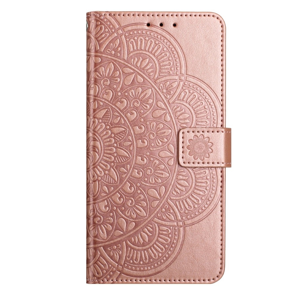 Mandala könyv tok Xiaomi 15T-hez - rózsaarany