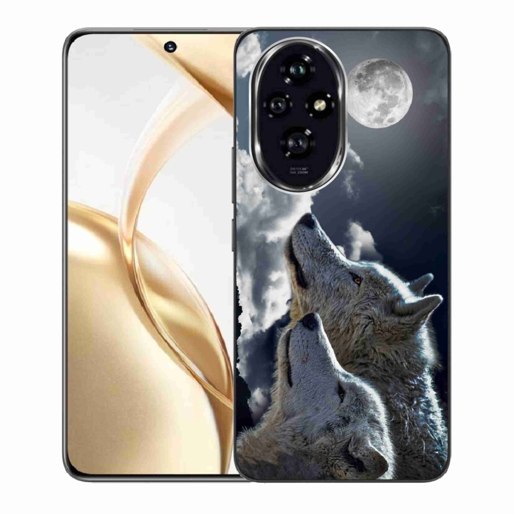 Zselés borítás mmCase a Honor 200 5G készülékhez - farkasok