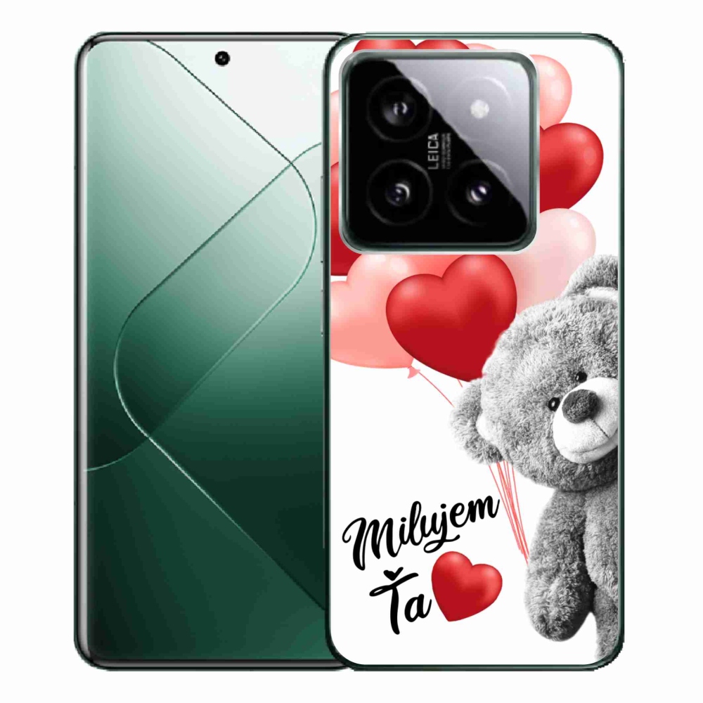 Gél tok mmCase a Xiaomi 14 Pro-hoz - I love you en
