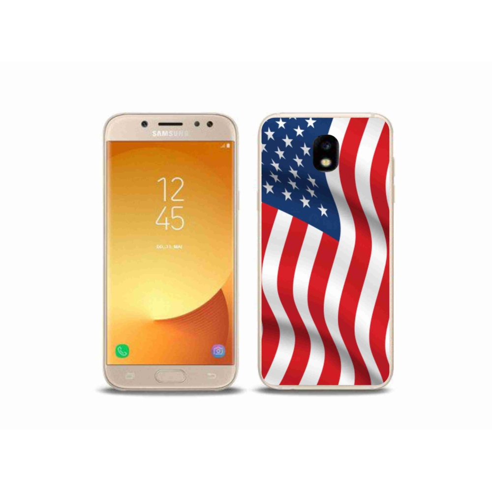 Gél borítás mmCase Samsung Galaxy J5 (2017) - USA zászlóhoz