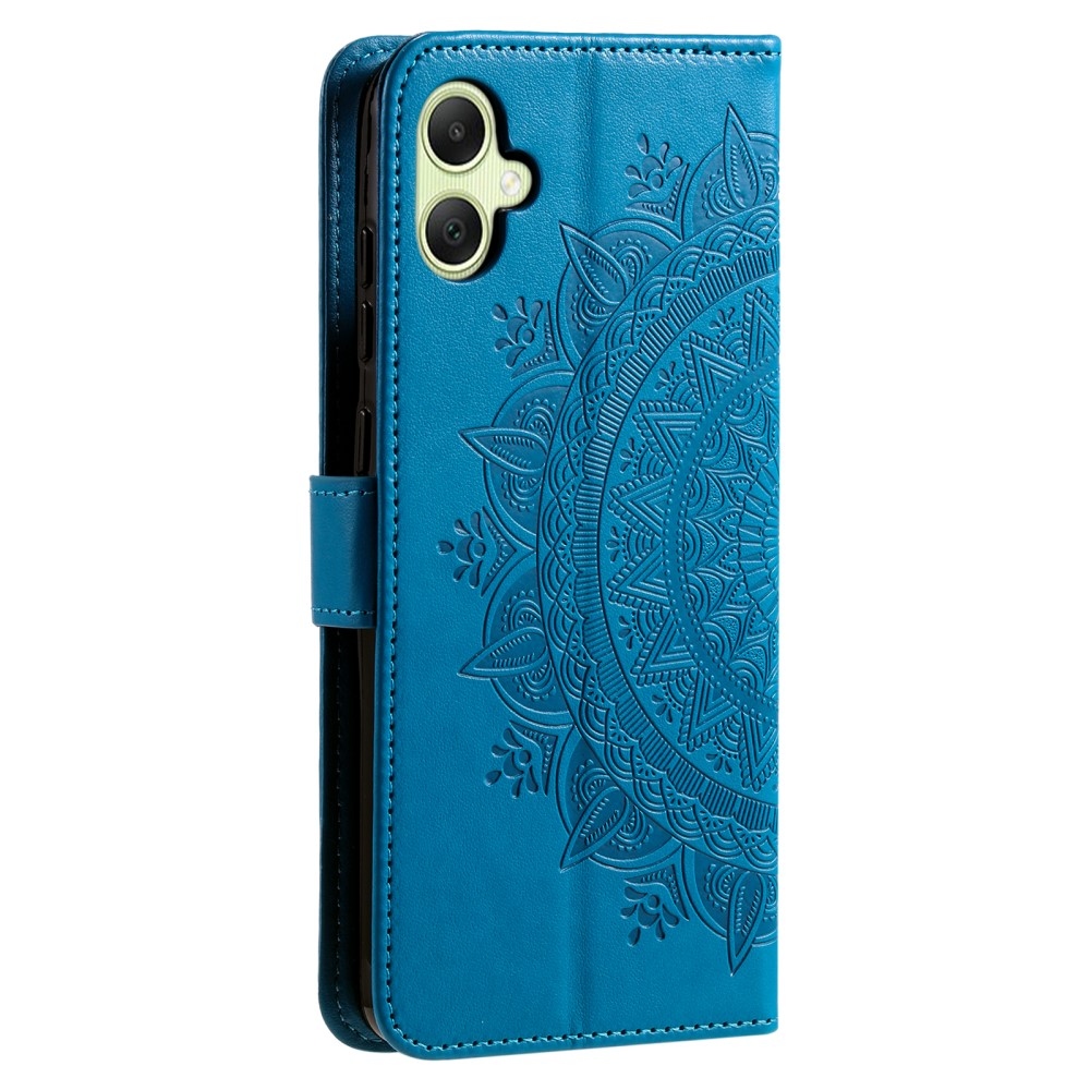 Mandala könyv tok a Samsung Galaxy A06 4G készülékhez - kék