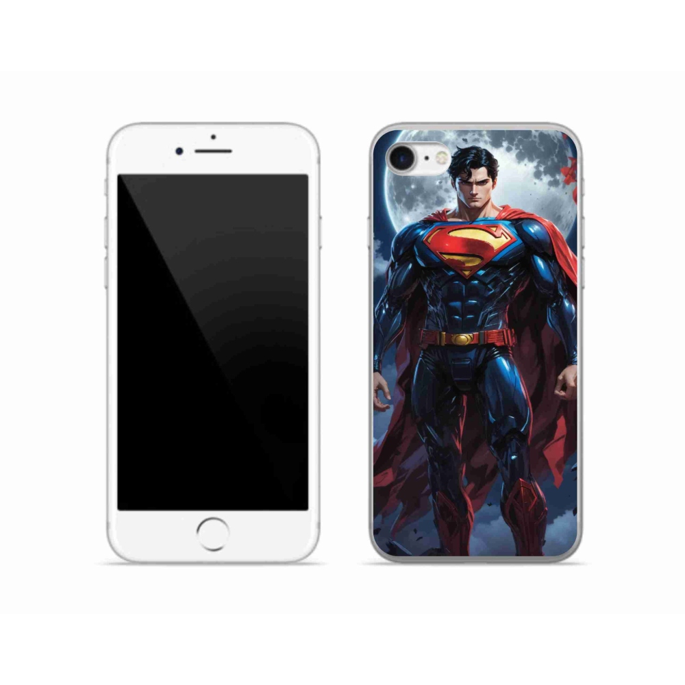 Zselés borítás mmCase iPhone SE (2022) - superman