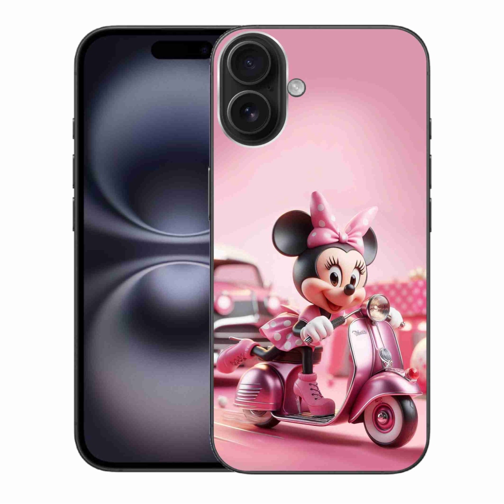 Zselés borítás mmCase iPhone 16 Plus készülékhez - minnie 1