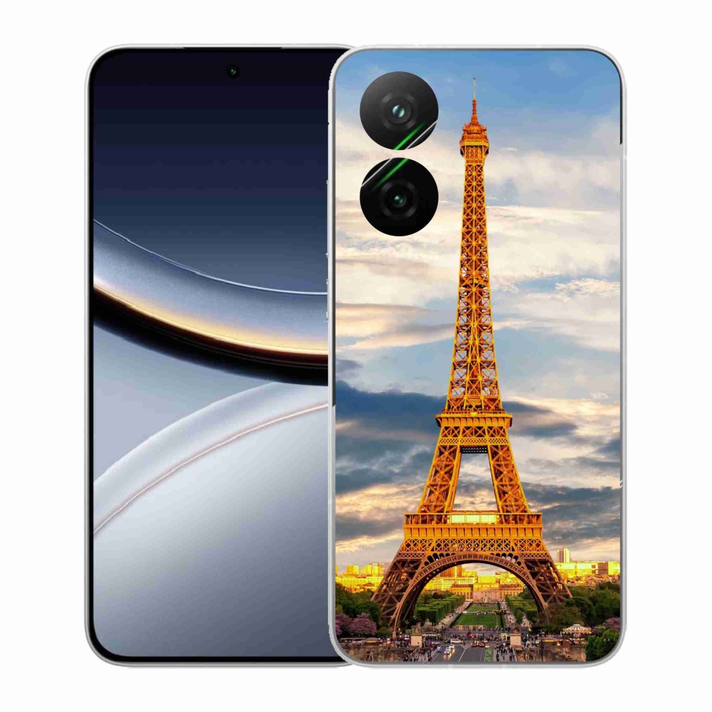 Gél borító mmCase a Xiaomi Poco F7 5G számára - eiffel torony 3
