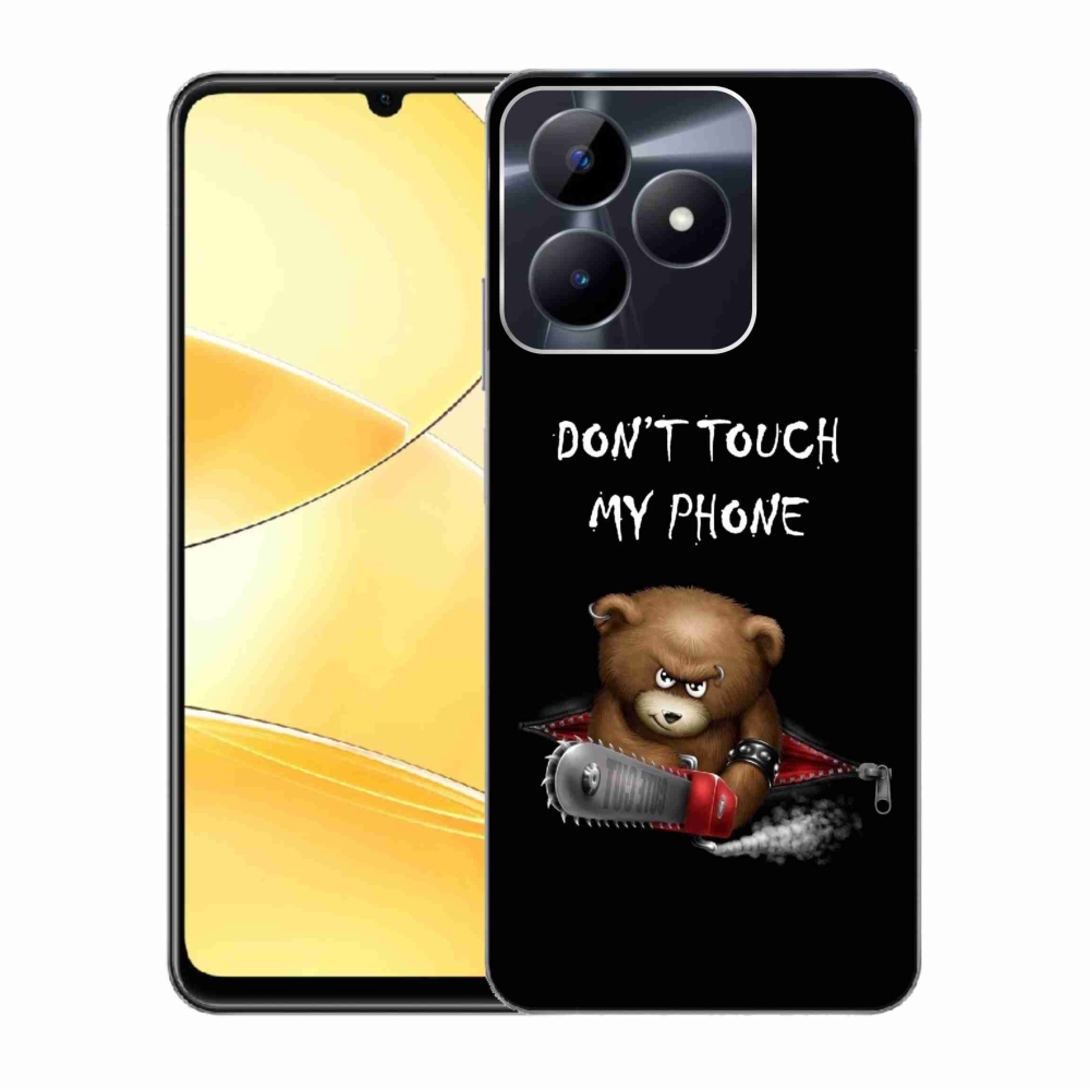 Gél borítás mmCase a Realme C51/C53 készülékhez - ne érintse meg a telefont