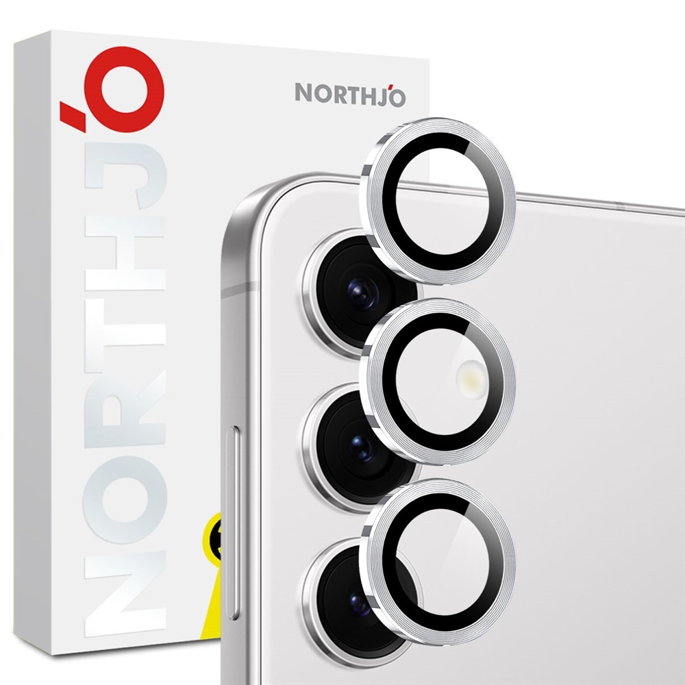 NORTHJO kamera lencse üveg Samsung Galaxy S25 FE (különálló szemüveg) - ezüst