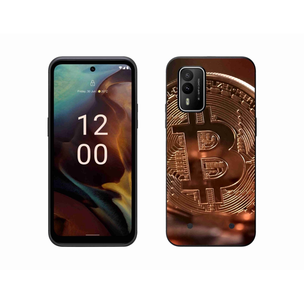 Zselés borítás mmCase a Nokia XR21 készülékhez - bitcoin