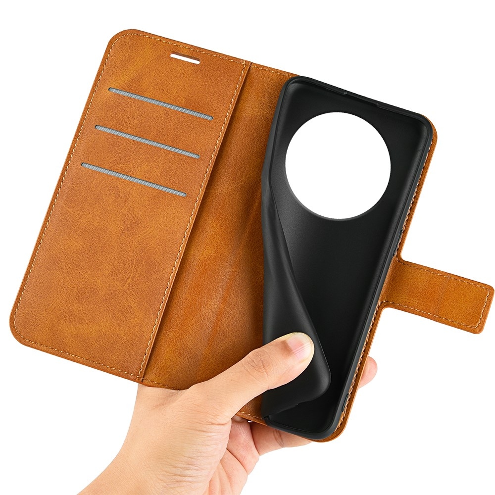 Állványos könyv tok a Honor Magic 7 Lite 5G-hez - sárga