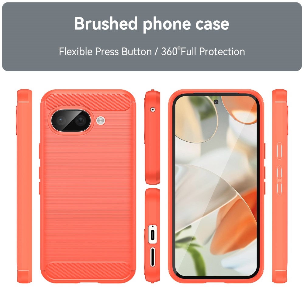 Szénálló zselés tok Google Pixel 9a készülékhez - piros