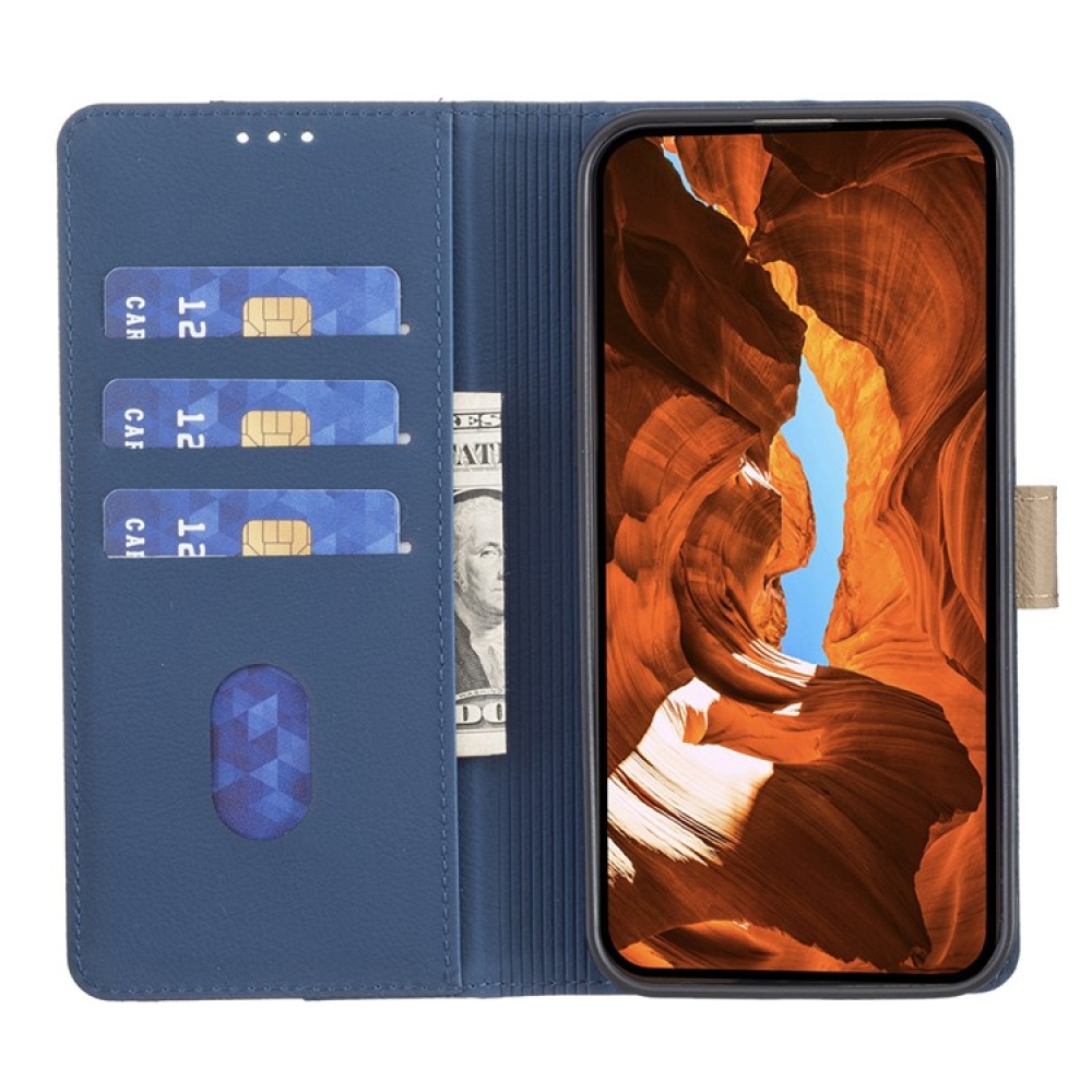 BNF DUO könyvtáska Xiaomi Poco F7 5G - kék