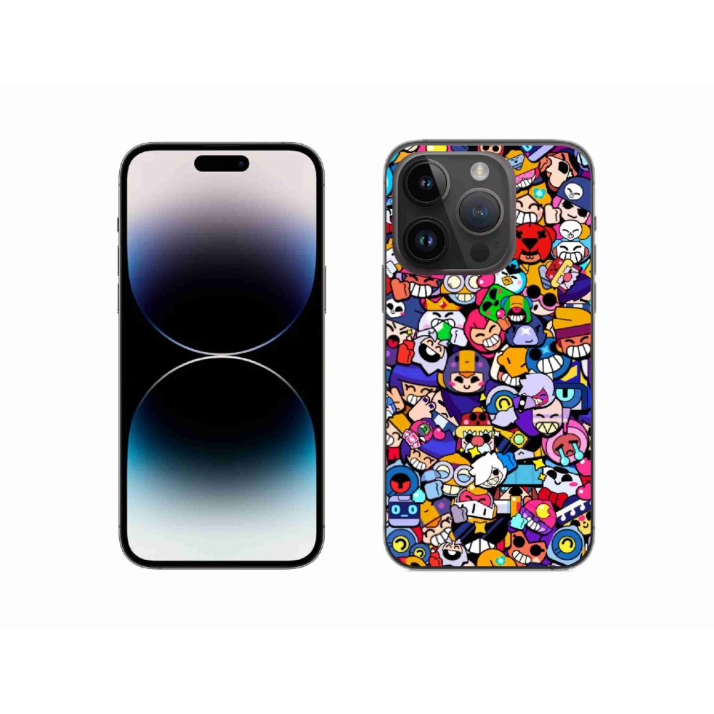 Gél borítás mmCase iPhone 14 Pro 6.1 készülékhez - brawl stars 2