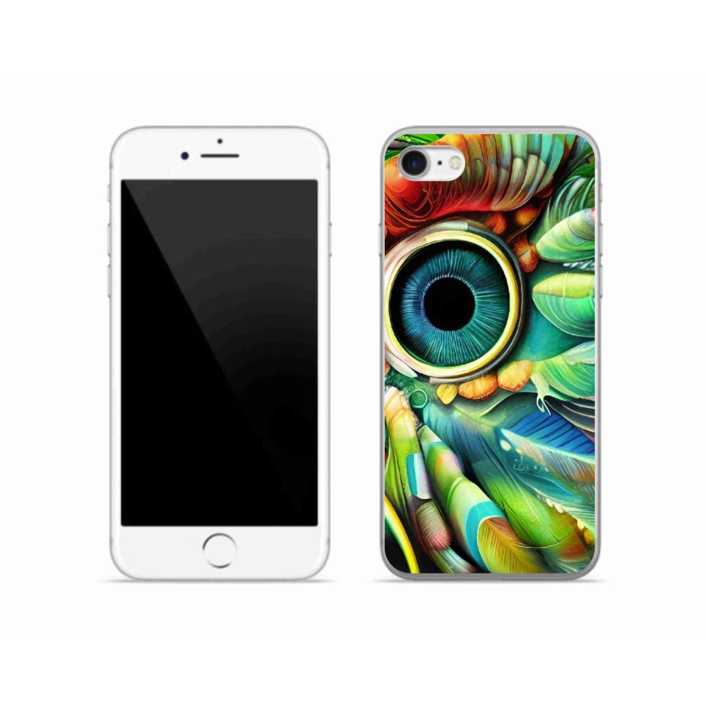 Gél borítás mmCase iPhone SE (2022) - absztrakt motívum 18